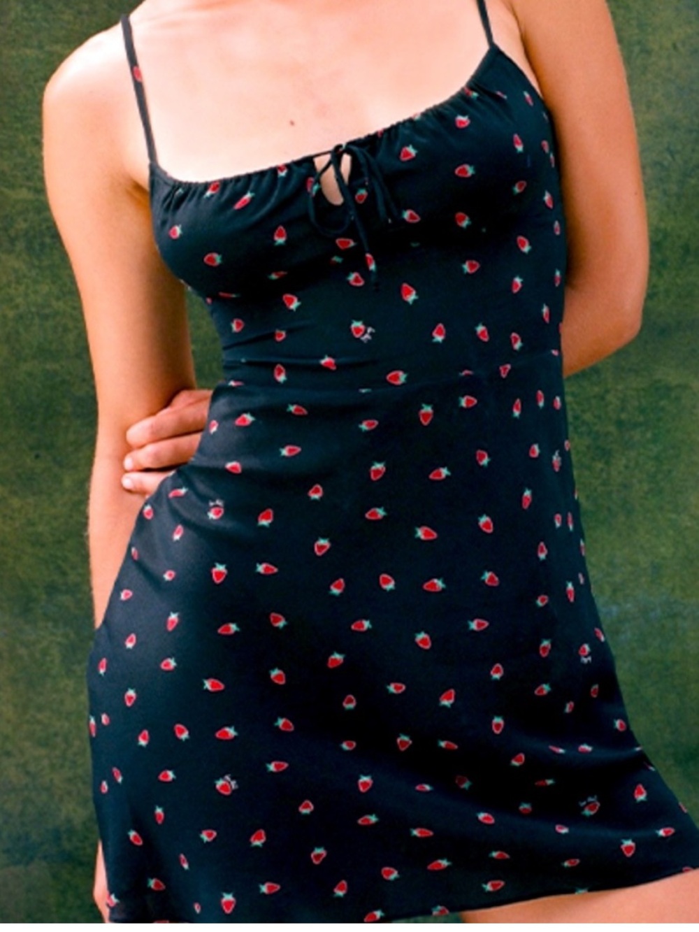 REALISATION PAR INEZ DRESS in Black Strawberry